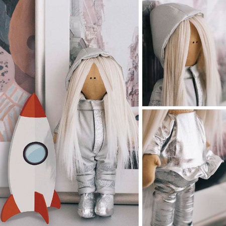 фотография Интерьерная кукла "космонавт дакота", набор для шитья