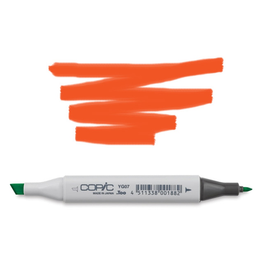 картинка Маркер спиртовой copic, два пера, цвет yr09
