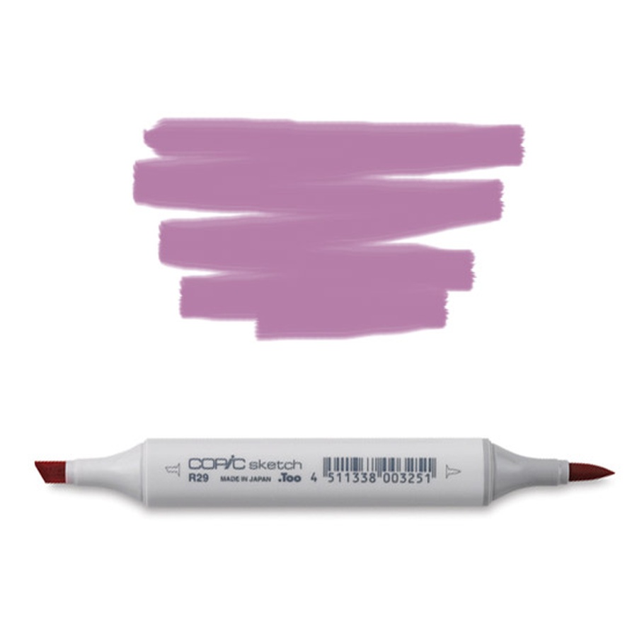 фотография Маркер спиртовой copic sketch, два пера, цвет v95