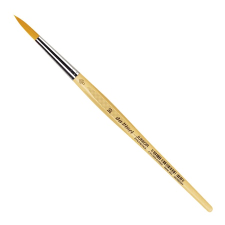 Кисть универсальная синтетика круглая № 10, короткая ручка, серия 303 Junior, Da Vinci