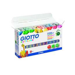 фото Набор пластилина giotto patplume из 12 цветов, бруски по 50 г