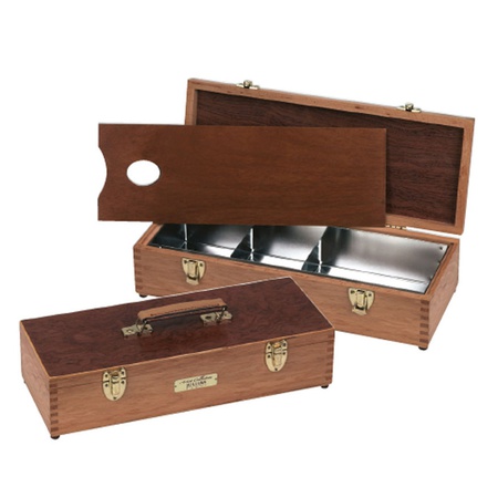 фото Ящик для художественных инструментов, деревянный, jullian tool box