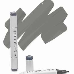 изображение Маркер спиртовой copic, два пера, цвет w7