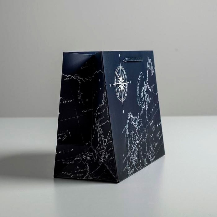 фото Пакет ламинированный горизонтальный «путеводитель», ml 27 × 23 × 11,5 см