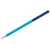картинка Карандаш чернографитный faber-castell grip 2001 two tone, hb, сине-голубой