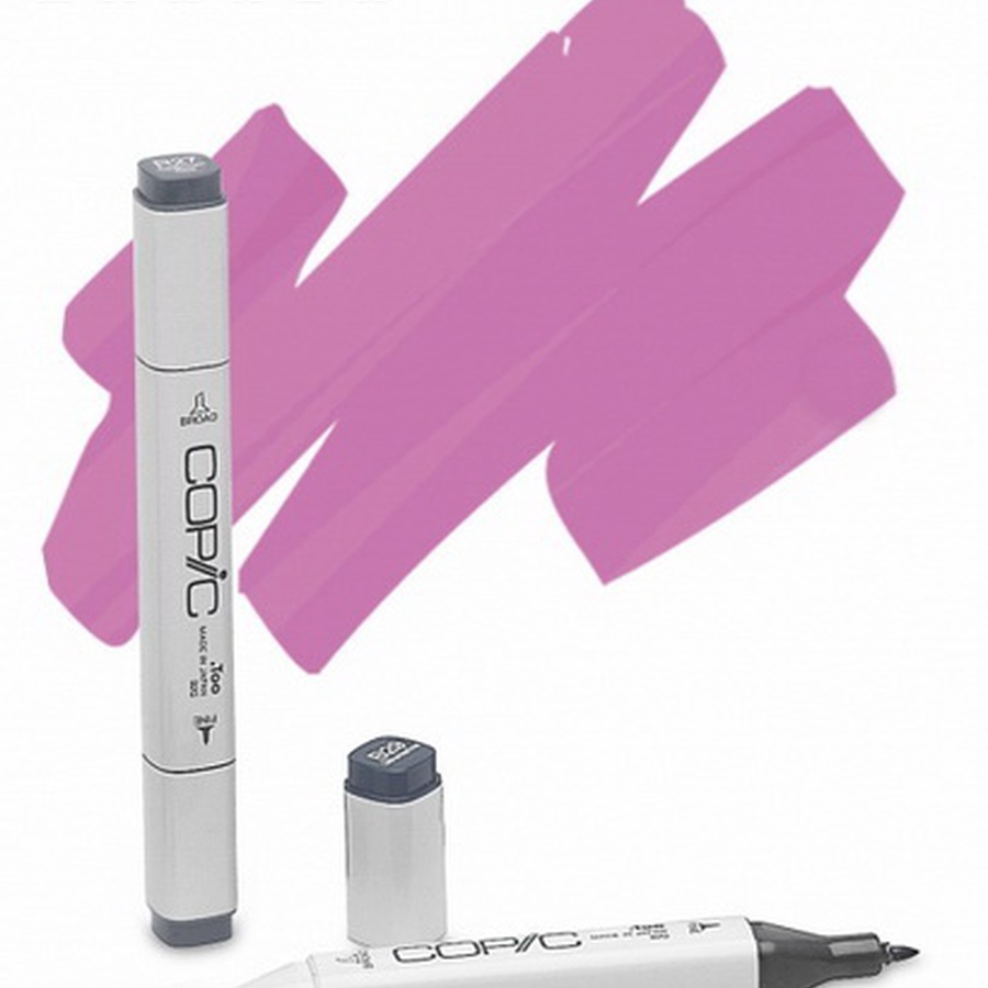 картинка Маркер спиртовой copic, два пера, цвет rv09