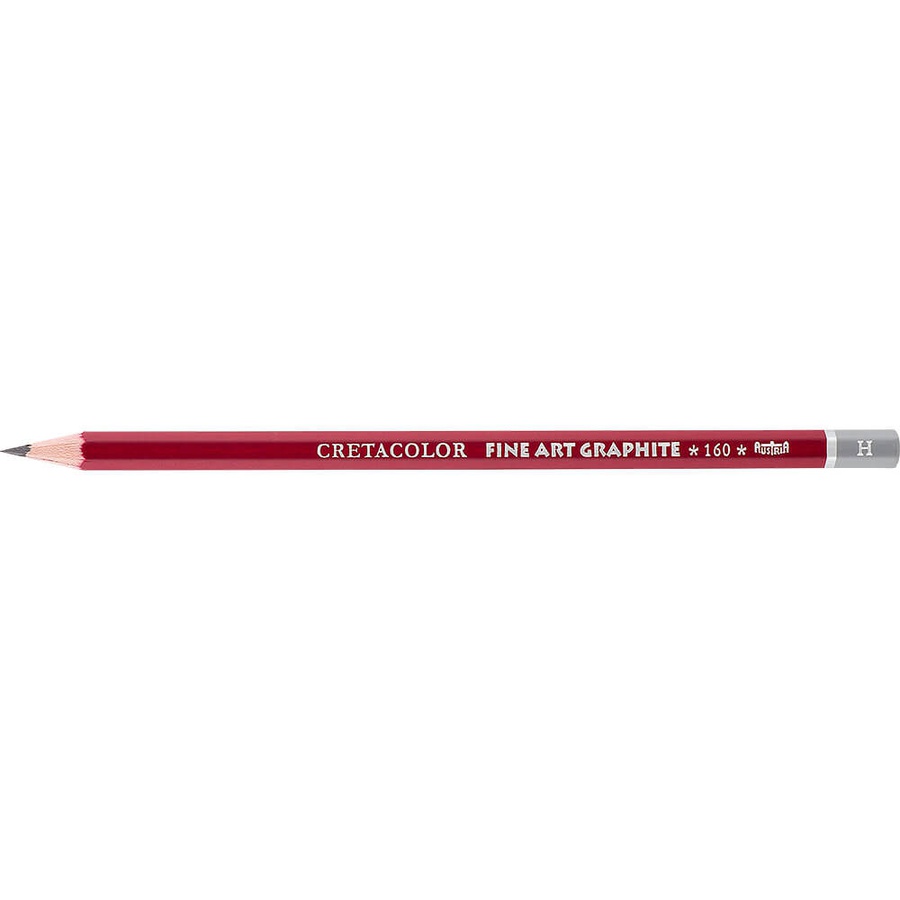 изображение Профессиональный чернографитовый карандаш cleos, шестигранный корпус диаметром 6,9 мм, диаметр стержня 2,2-2,8 мм, твердость h