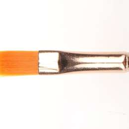 фотография Кисть синтетика плоская decola с короткой ручкой №5 (диаметр 8 мм)