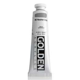изображение Краска акриловая golden heavy body, туба 59 мл, № 1446 серый нейтральный n6