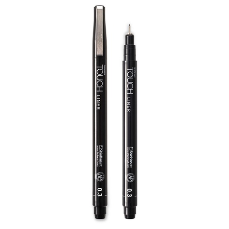 фото Линер touch liner shinhanart чёрный 0,3 мм