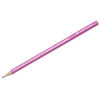 изображение Карандаш чернографитный faber-castell "sparkle" b, жемчужный розовый