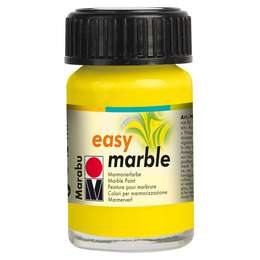 фото Краска для марморирования easy marble marabu, 15 мл, лимонная
