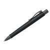фотография Ручка шариковая автоматическая faber-castell "poly ball" синяя, черный корпус
