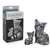 изображение 3d головоломка кошка чёрная