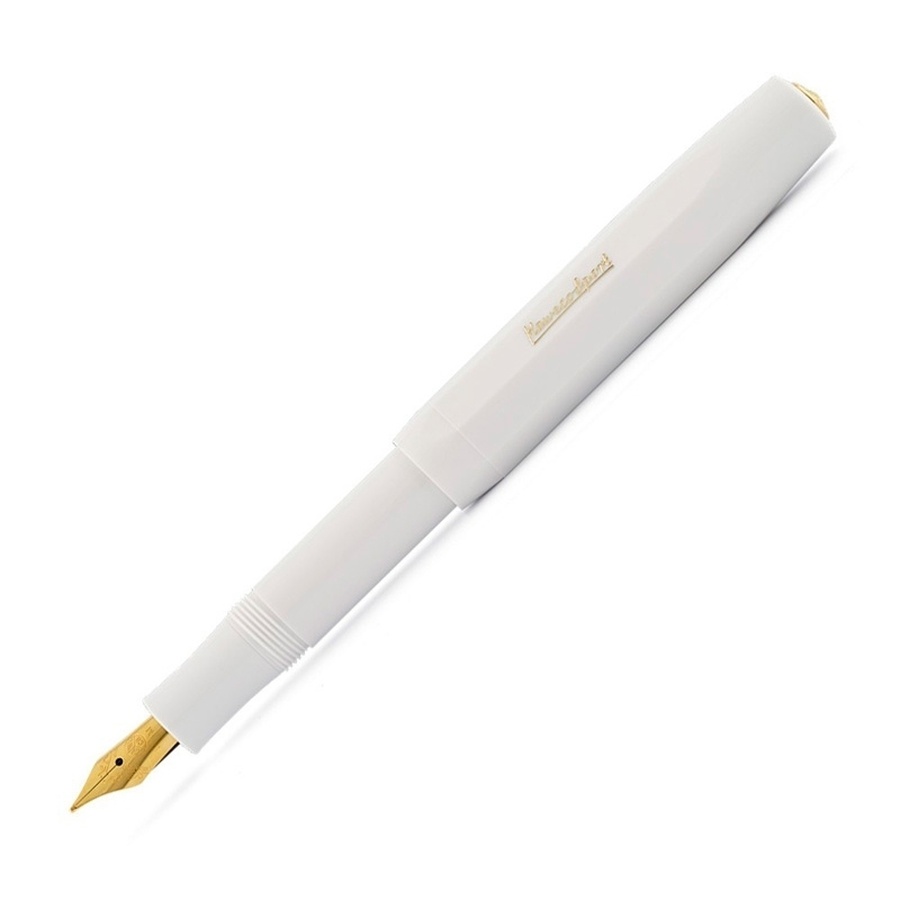 фото Ручка перьевая kaweco classic sport b 1.1мм, белый корпус