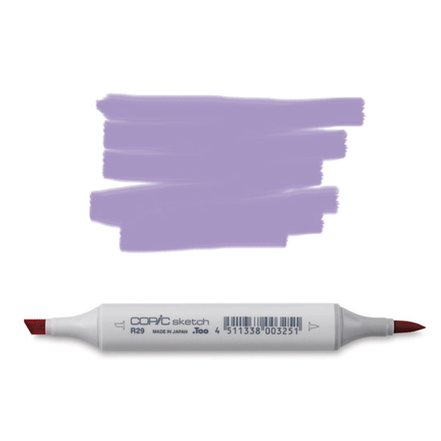 изображение Маркер спиртовой copic sketch, два пера, цвет v17