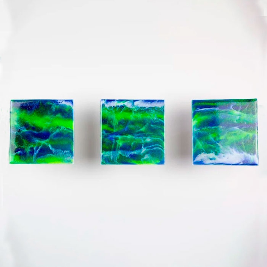 фото Diy мини-набор с эпоксидной смолой. resin art. "морская волна"