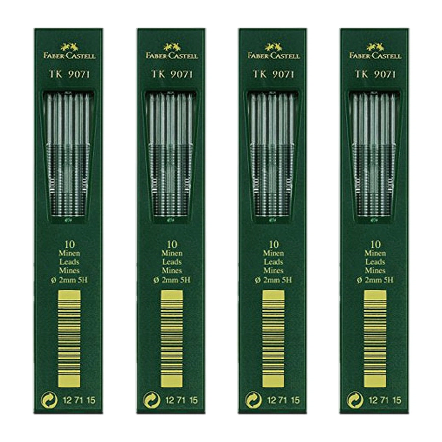 изображение Грифели натуральные faber-castell тк9071, твёрдость 5н, 2 мм