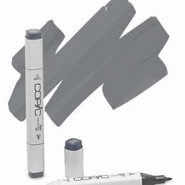 изображение Маркер спиртовой copic, два пера, цвет n7