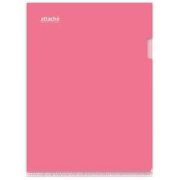 фото Папка-уголок attache selection flamingo a4 180 мкм 6 штук