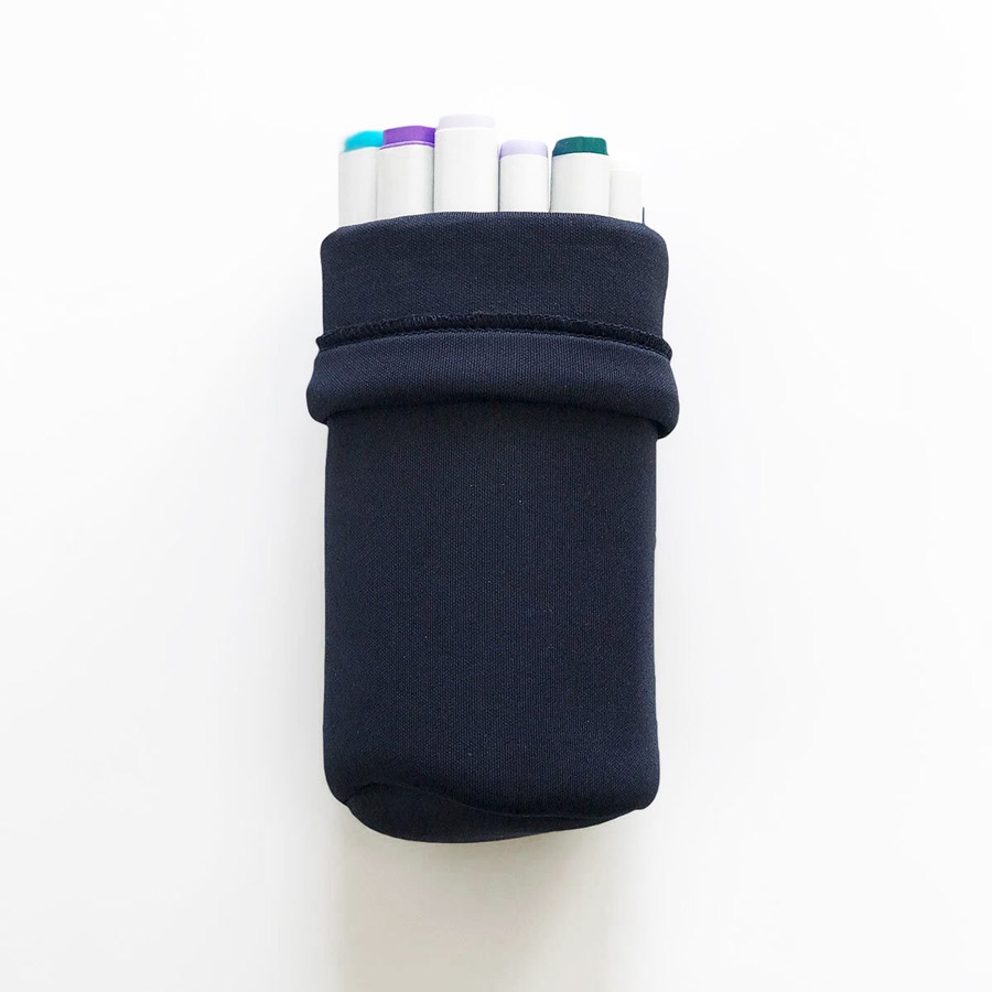 фотография Мешок-пенал для маркеров maxgoodz marker bag размер м тёмно-синий