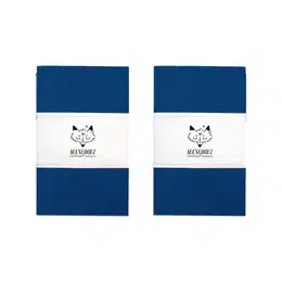 картинка Скетчбук для маркеров maxgoodz classic white, синий, a5, 32 листа, 160 г/м2, на нитке