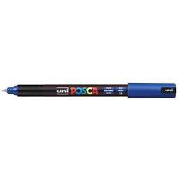фотография Маркер posca pc-1mr, синий, 0.7 мм, игольчатый наконечник