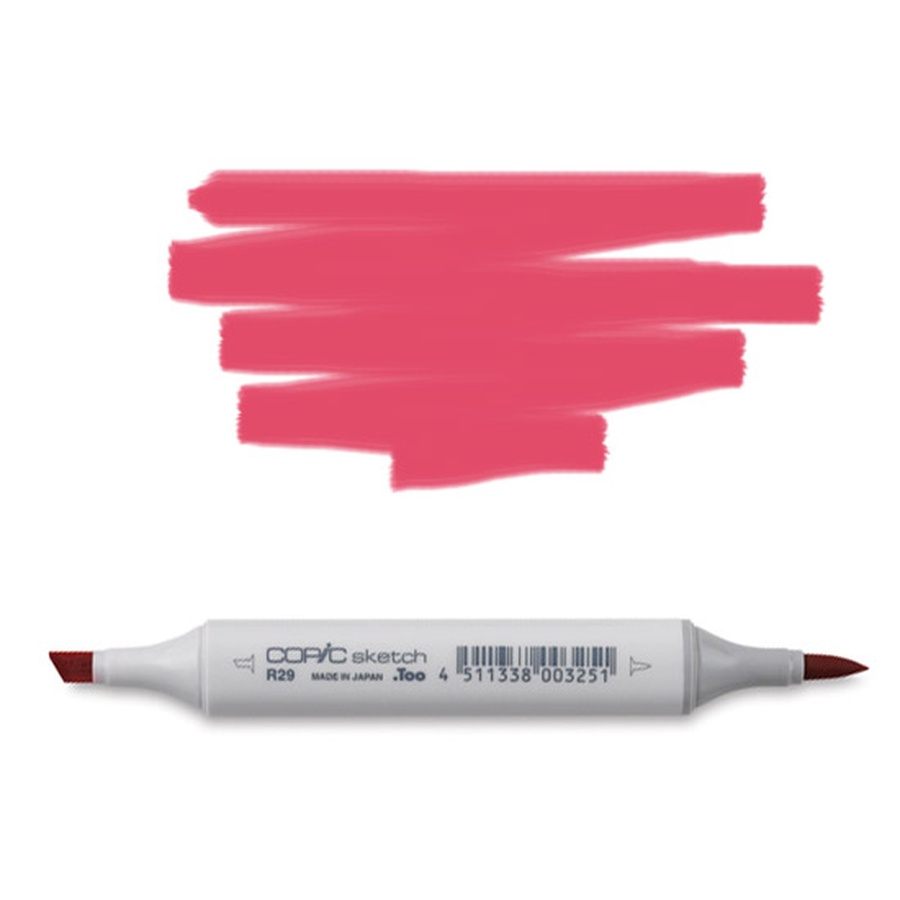 фотография Маркер спиртовой copic sketch, два пера, цвет r46