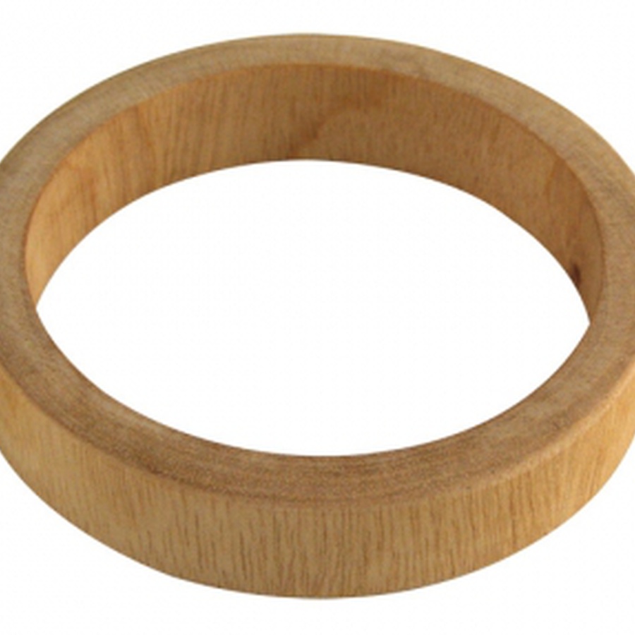 фото Деревянная заготовка браслет ханна, ширина 1,5 см, внутренний диаметр 7,2 см
