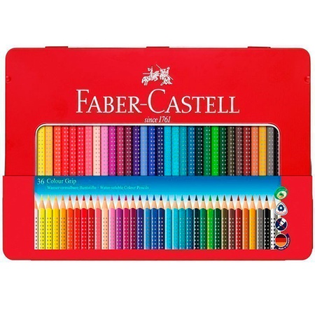 Наборы акварельных карандашей Faber-Castell Grip