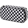 картинка Пенал-органайзер brauberg, 1 отделение, полиэстер, 22x11,5x6см, black and white