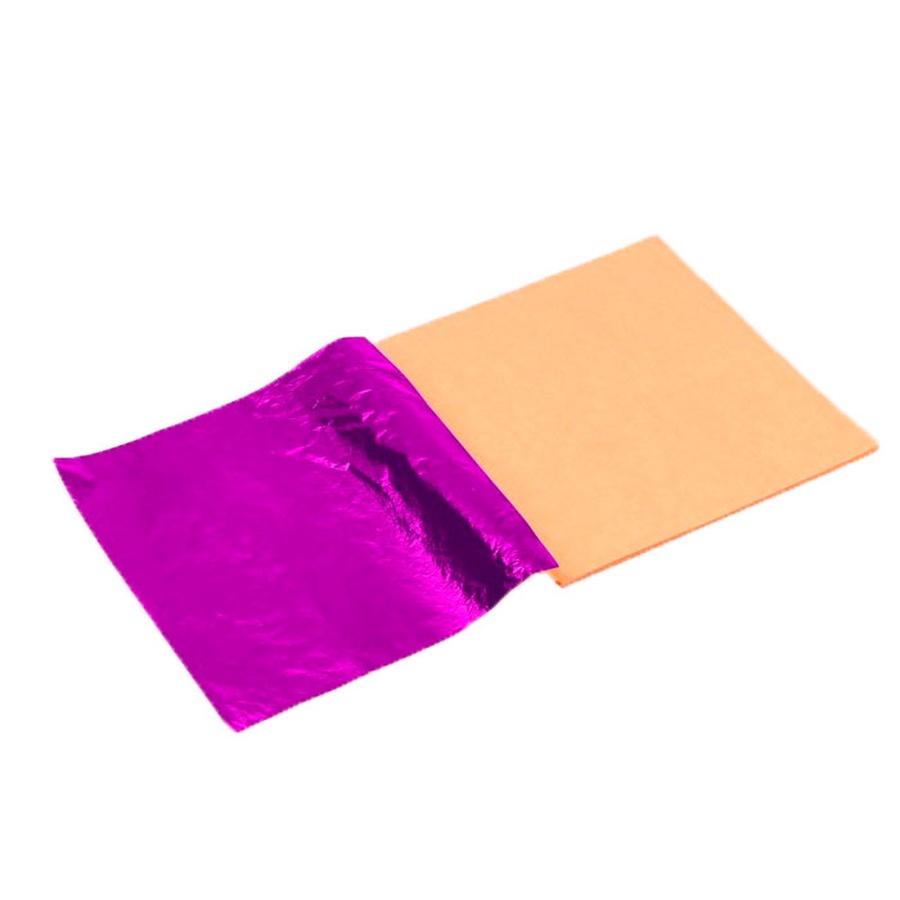 картинка Листы потали в конверте 8*8,5 см 10 листов, цвет сиреневый