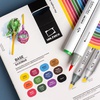 фотография Набор спиртовых маркеров малевичъ graf'art brush, базовый 12 цветов