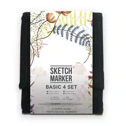 фотография Набор маркеров sketchmarker basic 4 12шт+ сумка органайзер