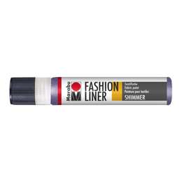 изображение Контур по ткани marabu fashion-liner 25 мл, лиловый с блёстками 596