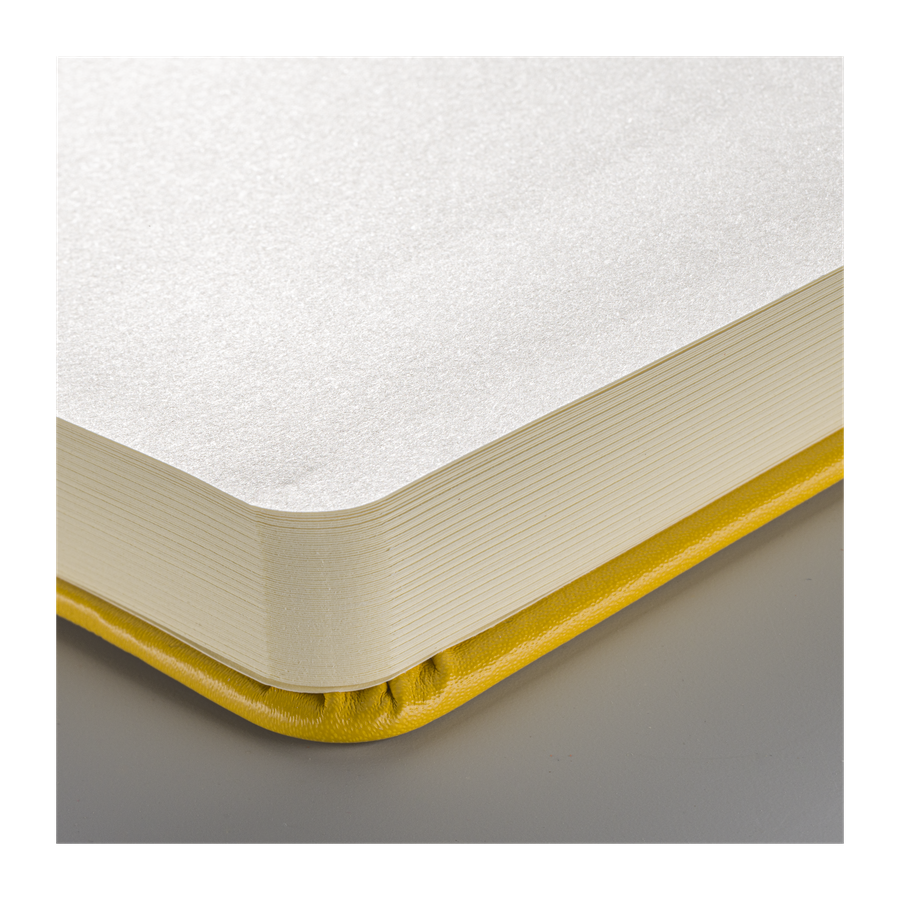 фотография Блокнот для зарисовок art creation 140 г/м2, 9х14 см, 80 листов, твердая обложка желтая