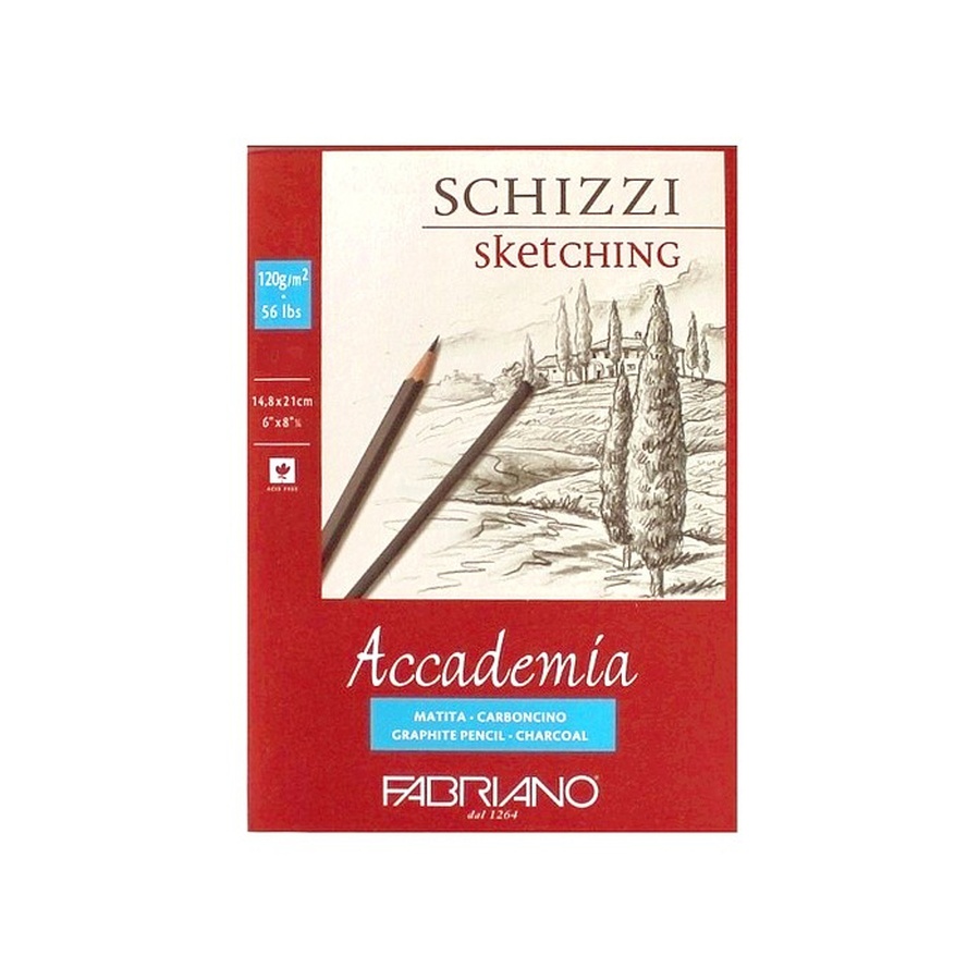 фото Альбом д/зарис. fabriano accademia 120г,сатин,а5