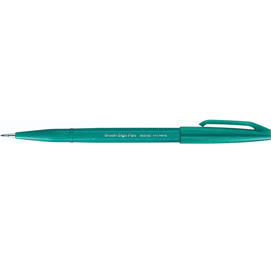 изображение Фломастер-кисть touch brush sign pen бирюзовый цвет