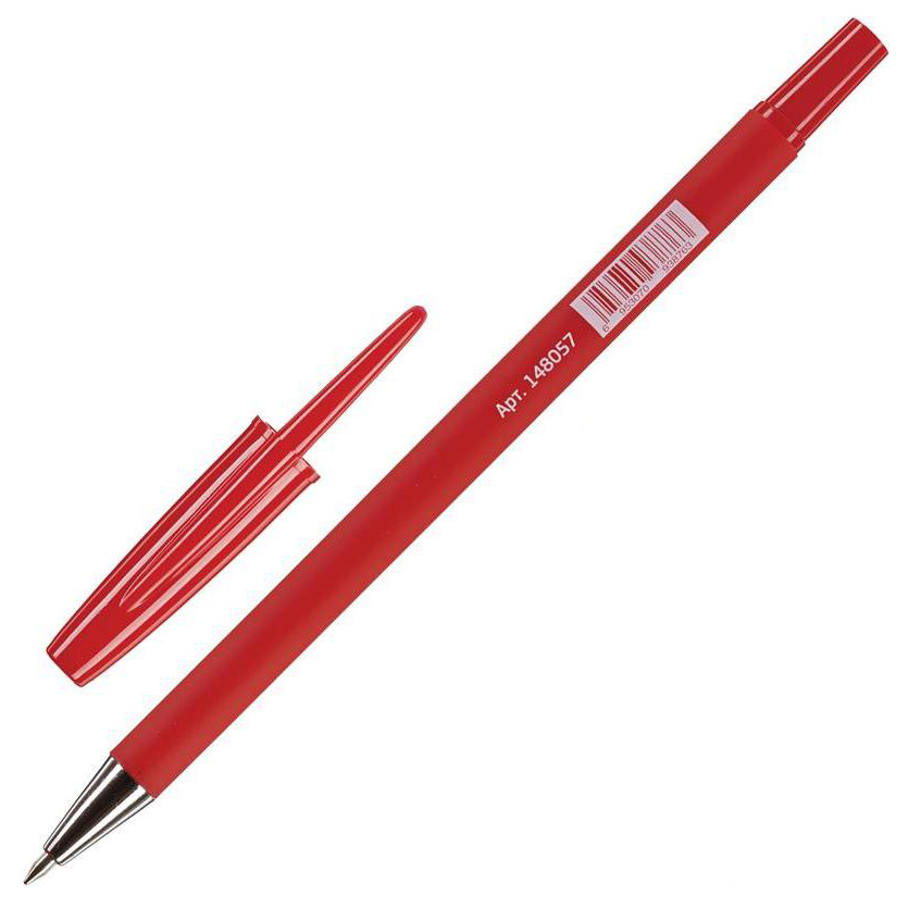 Ручка шариковая Attache Style 0,5 мм красный