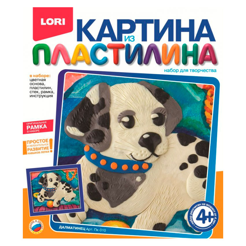 Картина из пластилина lori